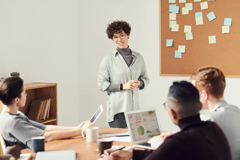 Man In meeting